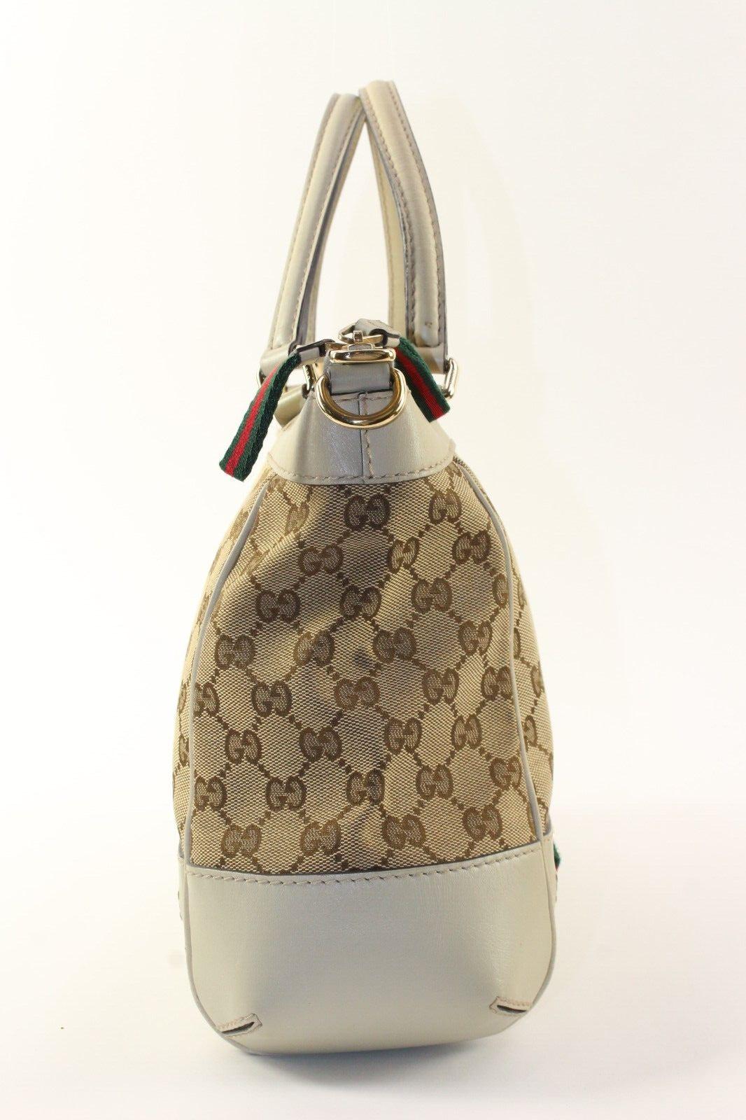 GUCCI Princy Web Monogram 2way 5GK1226K In Good Condition For Sale In Dix hills, NY