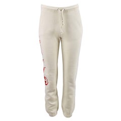 Gucci Printed Cotton Terry Track Pants XSMALL