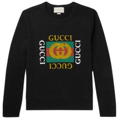 Gucci Printed Loopback Cotton-Jersey Sweatshirt
