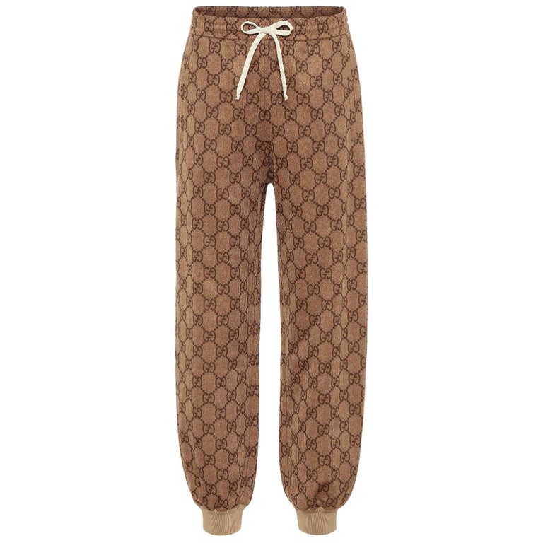 Gucci Printed Tech-Jersey Track Pants at 1stDibs | duchesse jeans