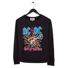 Used Gucci Pullover AC/DC Men Top Sweatshirt Size M