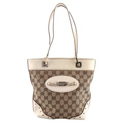 Gucci Punch Tote GG Canvas with Leather Mini