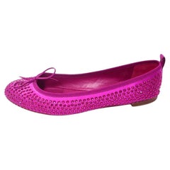 Ballerines en cristal violet de Gucci - EU 39.5