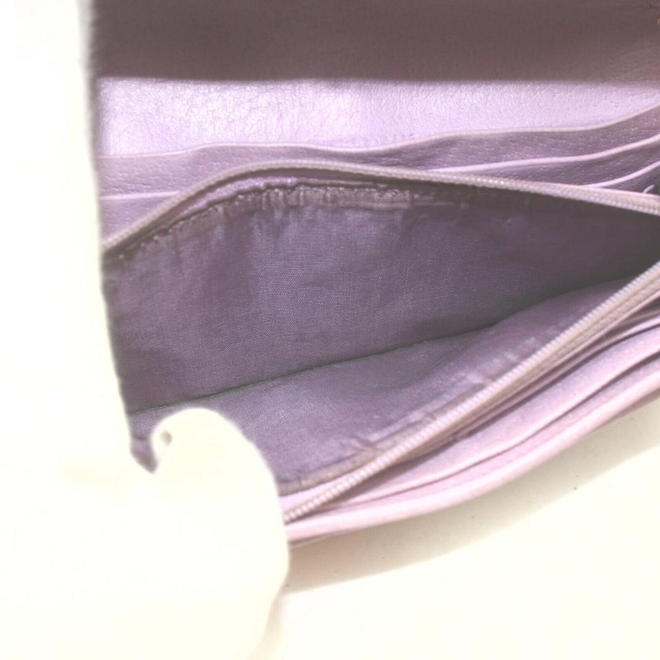 Gucci Purple Flora Wallet on Chain Crossbody Flap Bag 862994 2