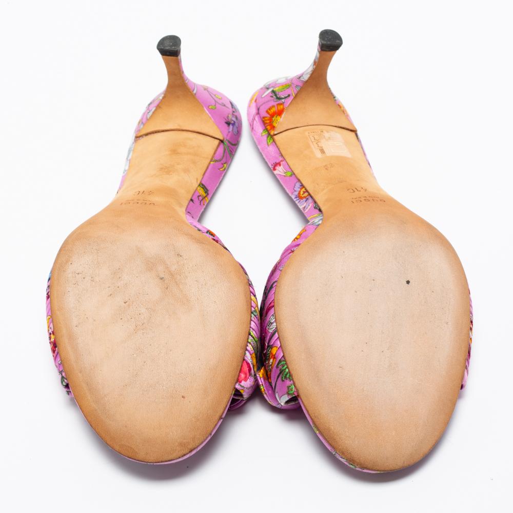 gucci flora sandals