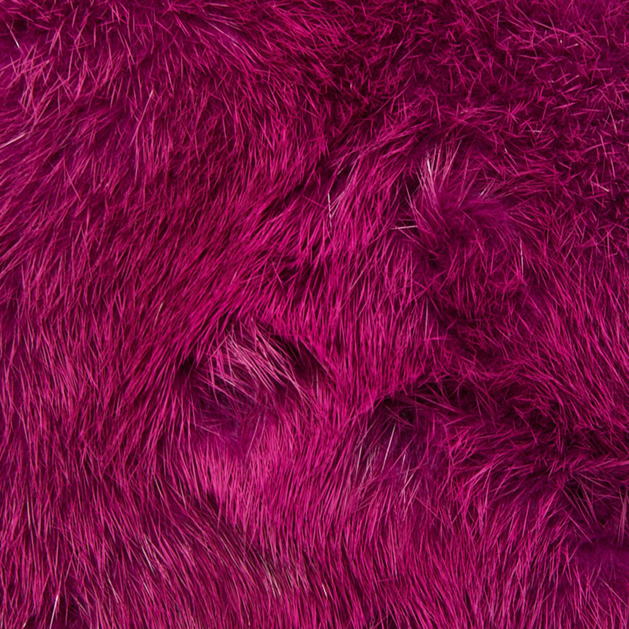 Gucci Purple Fur Chain Pouch 3