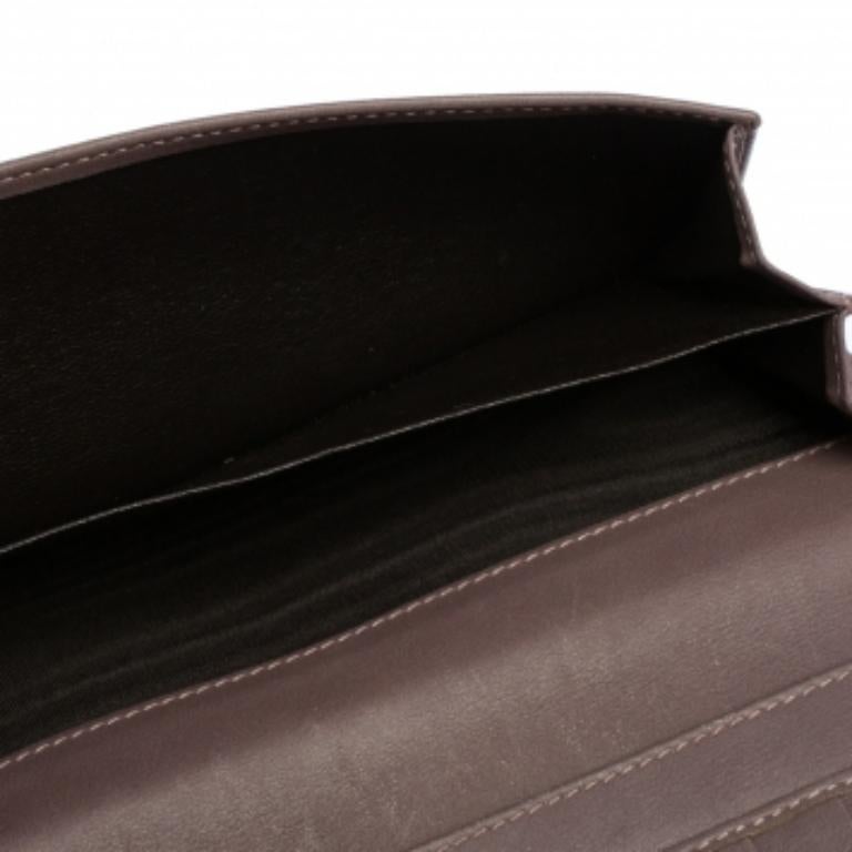 Gucci Purple Guccissima Leather Trademark Continental Wallet 6