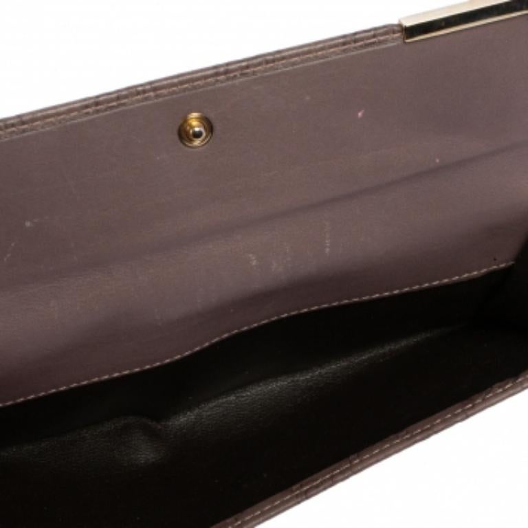 Gucci Purple Guccissima Leather Trademark Continental Wallet 3