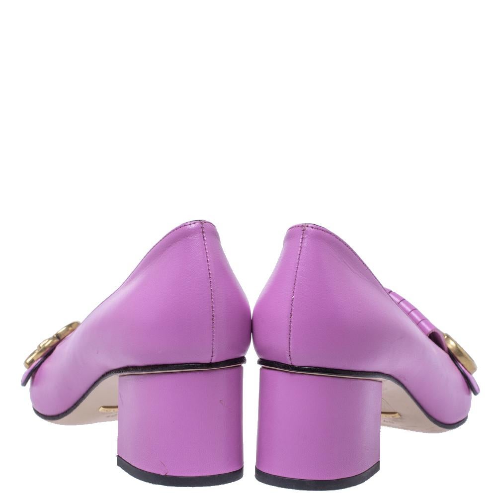 purple gucci shoes