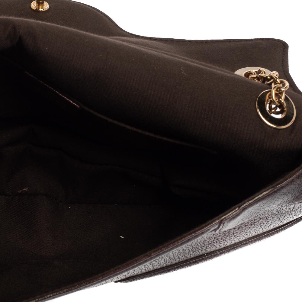 Gucci Purple Leather Limited Edition Tom Ford Dragon Shoulder Bag 2