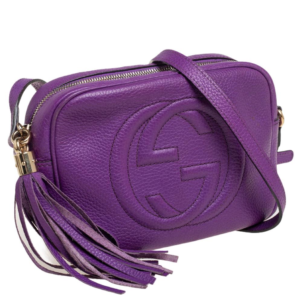 purple gucci crossbody bag