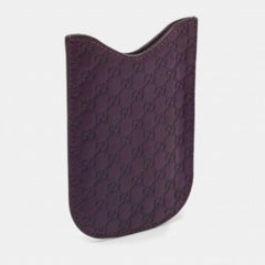 Gucci Purple Microguccissima Leather Blackberry Phone Case