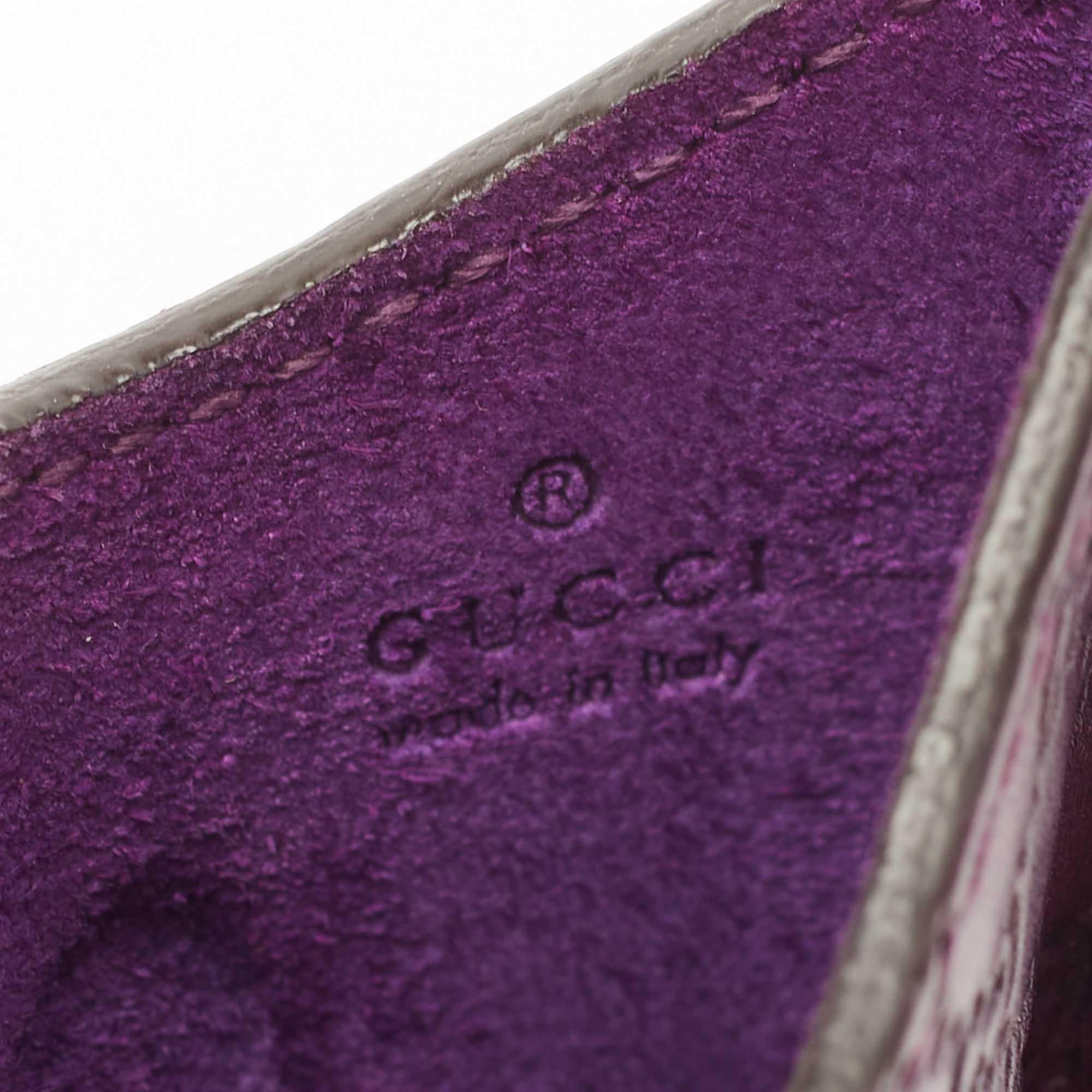 Gucci Purple Microguccissima Leather Blackberry Phone Case 2