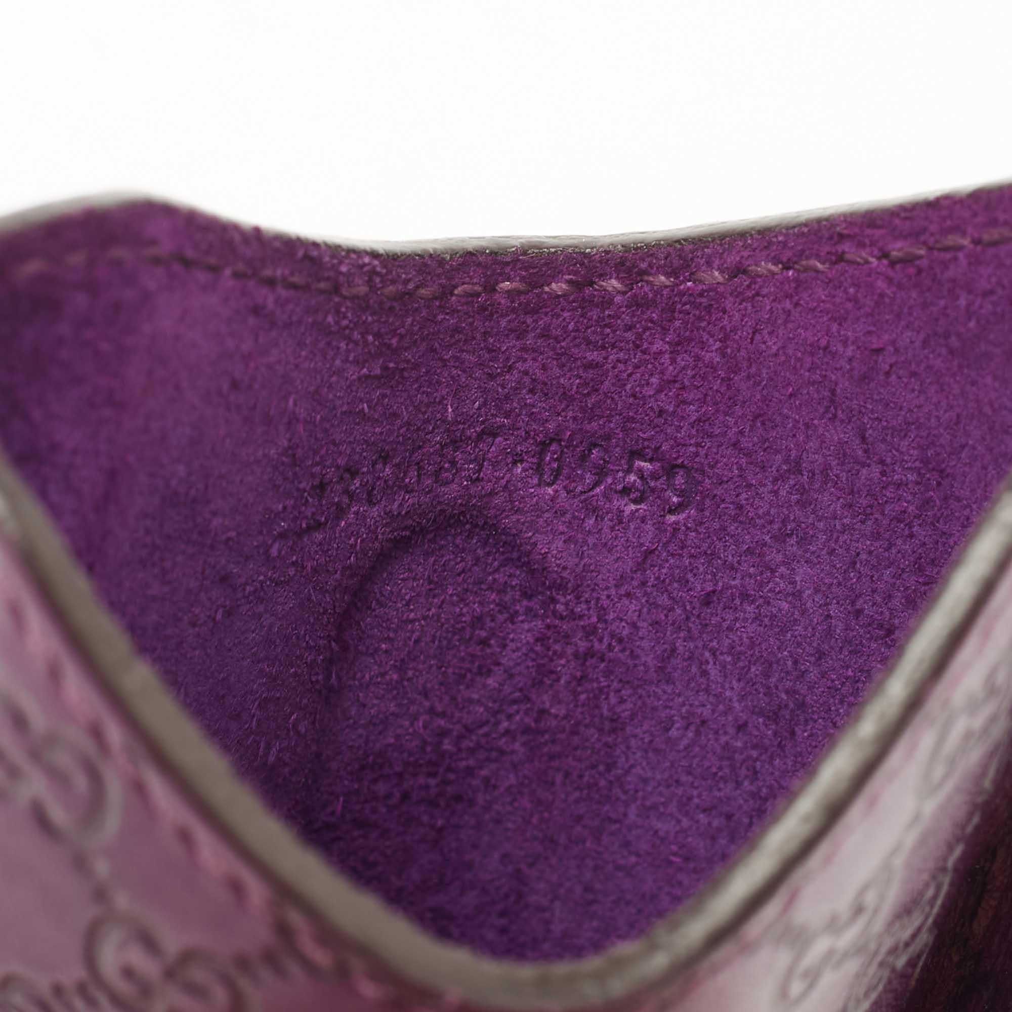 Gucci Purple Microguccissima Leather Blackberry Phone Case 3