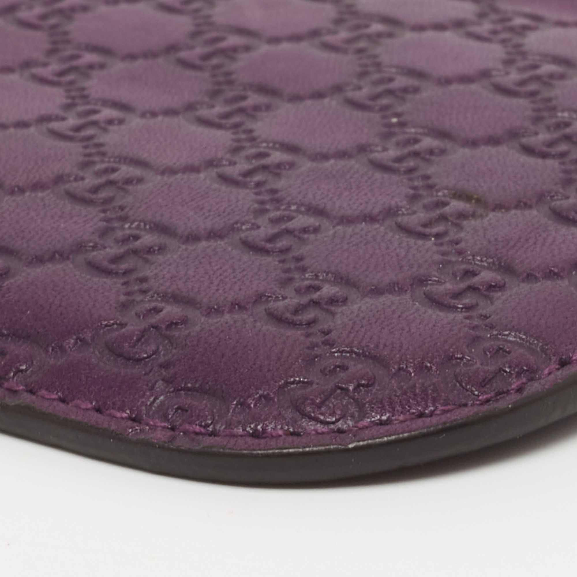 Gucci Purple Microguccissima Leather Blackberry Phone Case 4