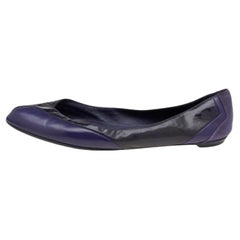 Bailarinas de charol y ante morado Gucci talla 38