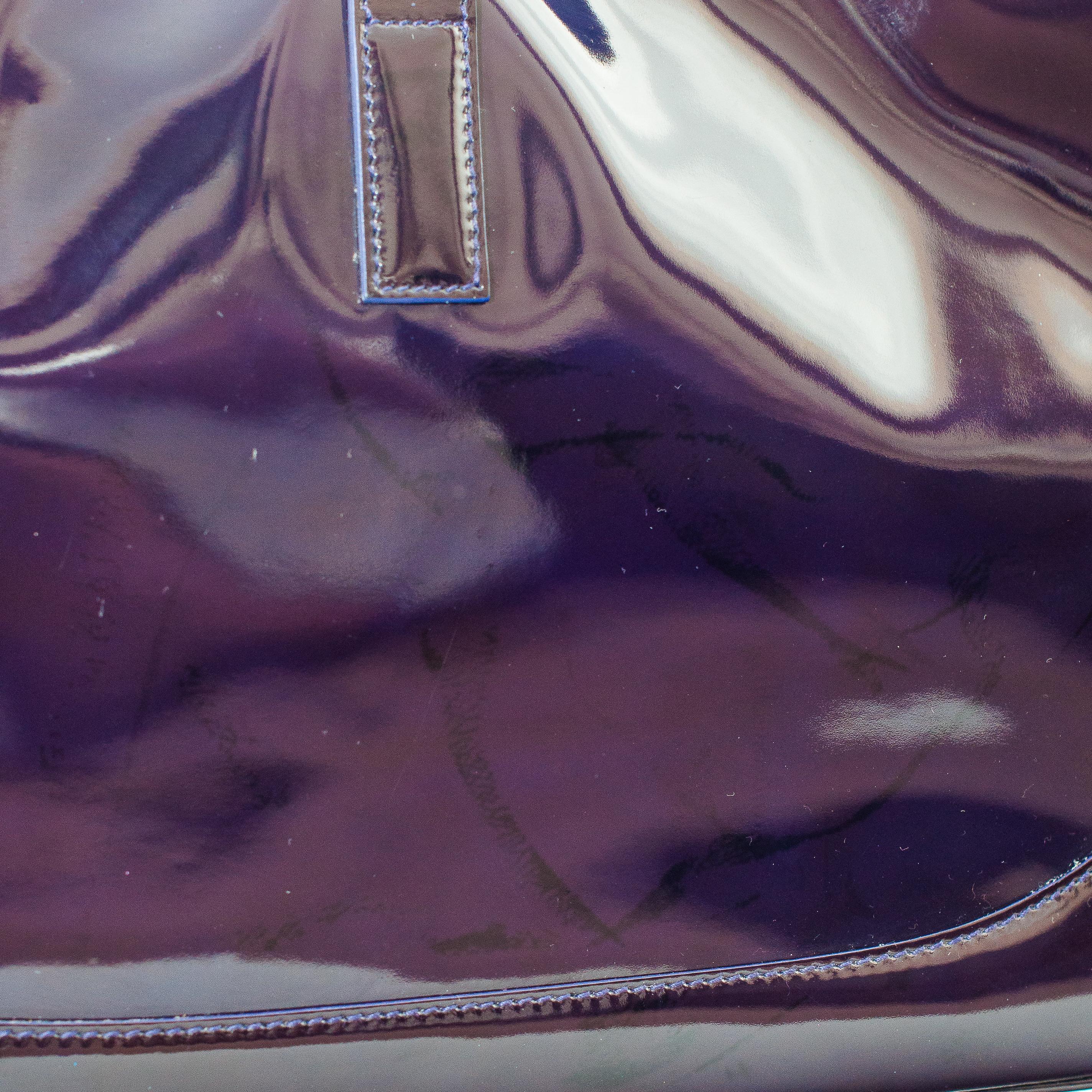 Gucci Purple Patent Leather Jackie Shoulder Bag 2