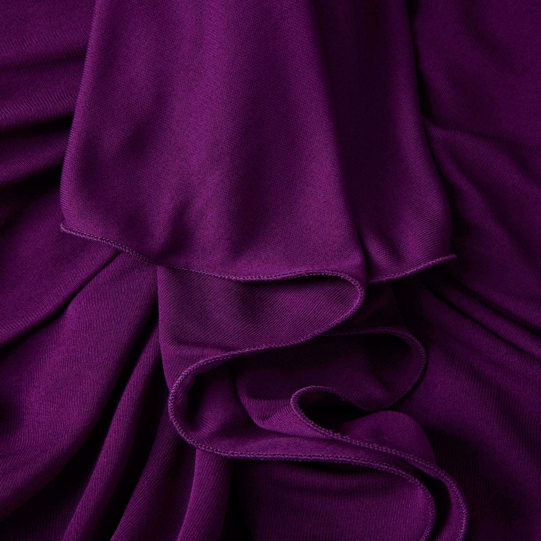 Women's Gucci Purple Ruffle Front Mini Dress Size XXS For Sale
