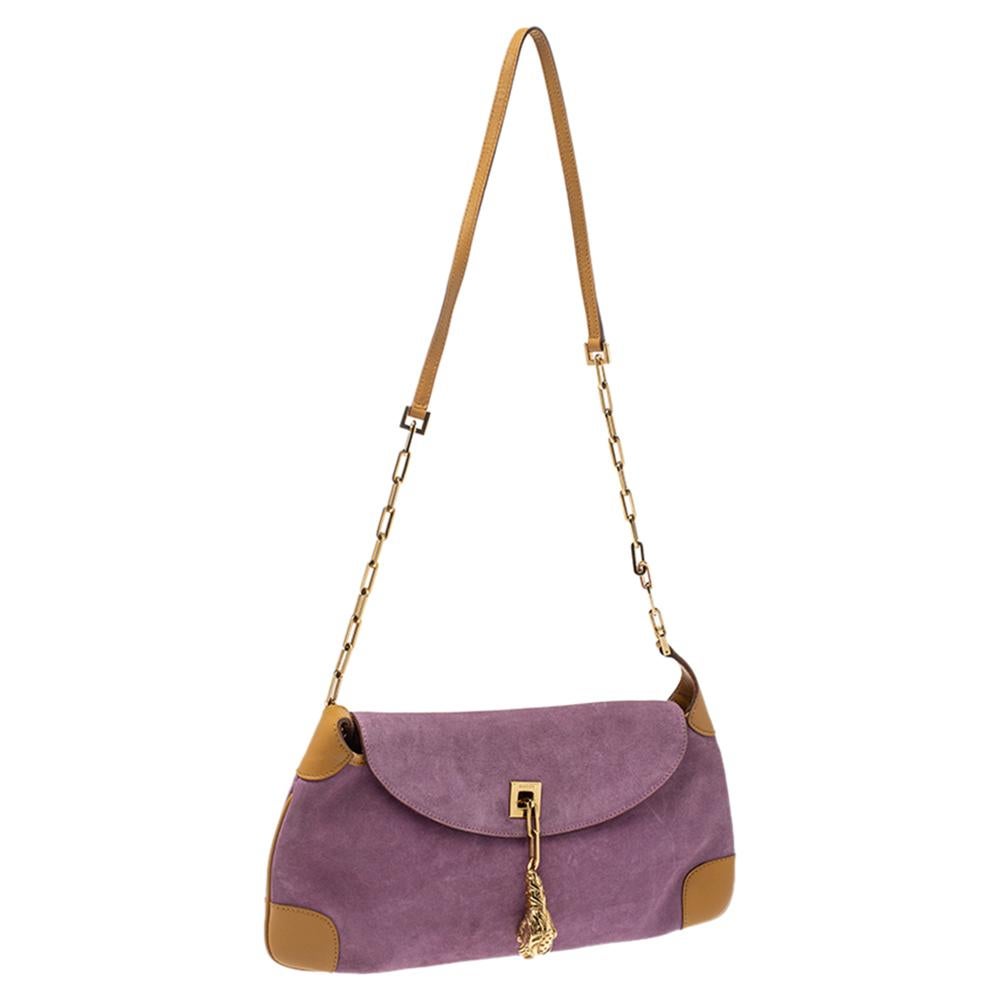 purple gucci purse