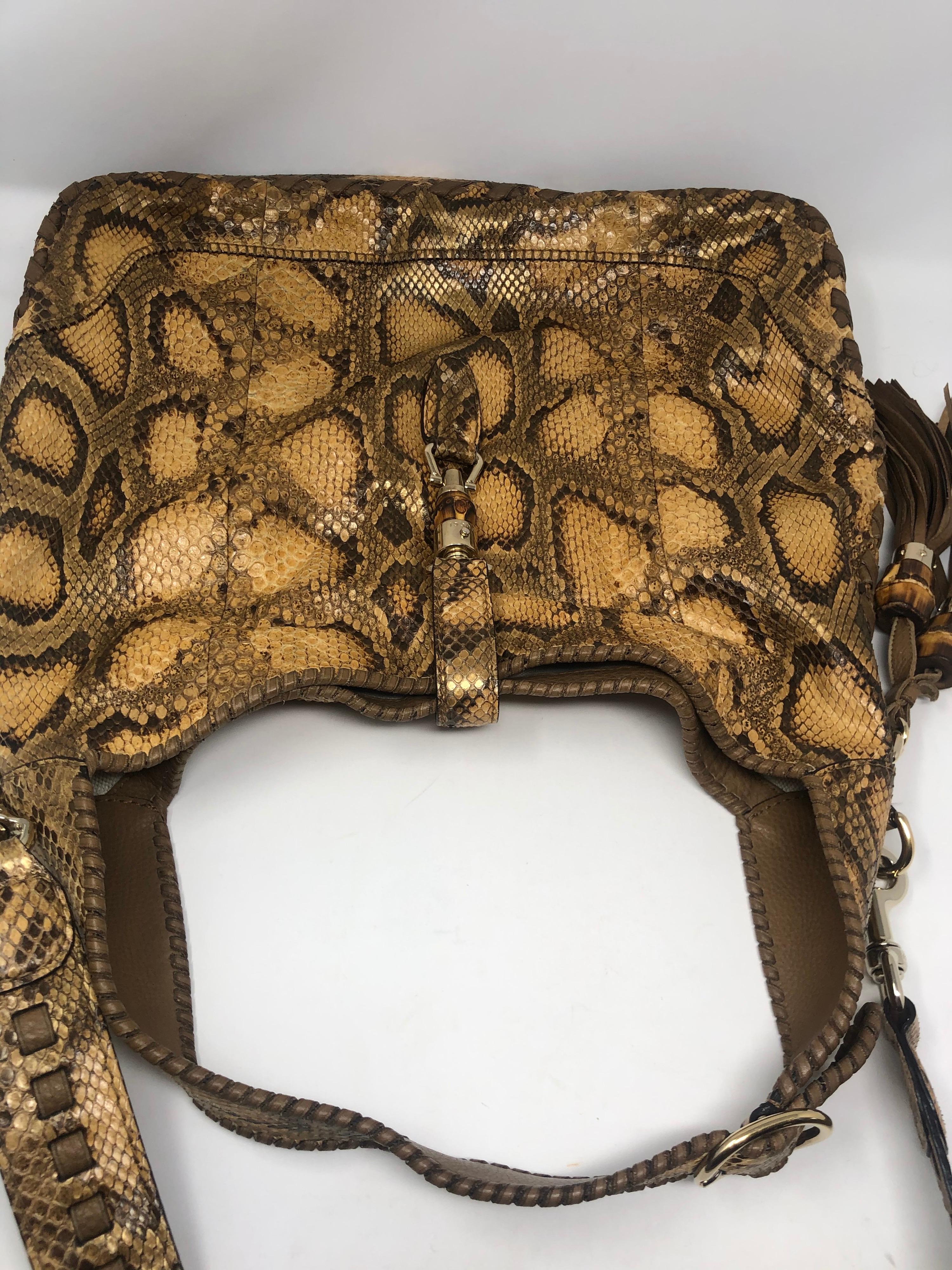 Gucci Python Hobo Bag 4