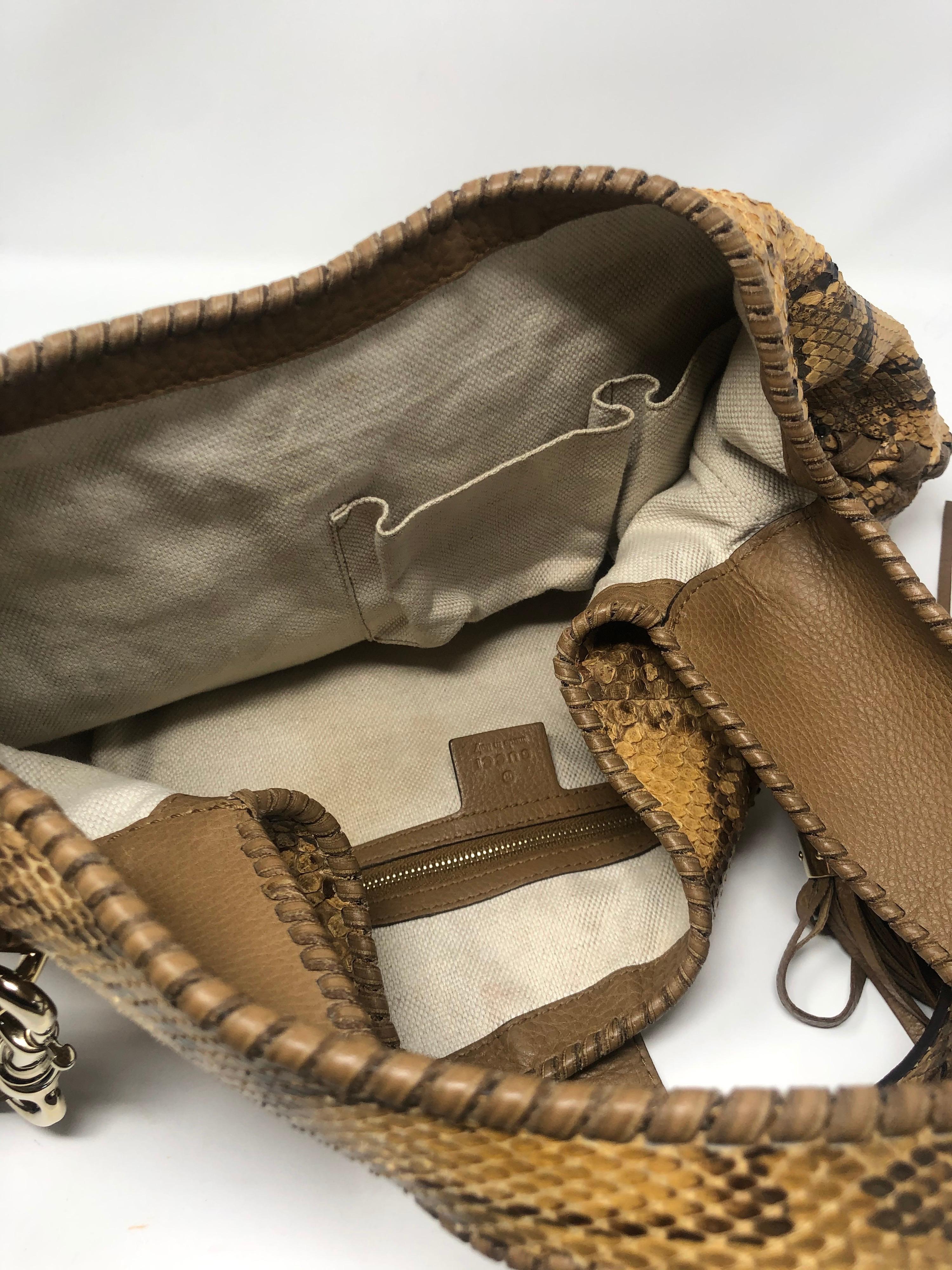 Gucci Python Hobo Bag  5