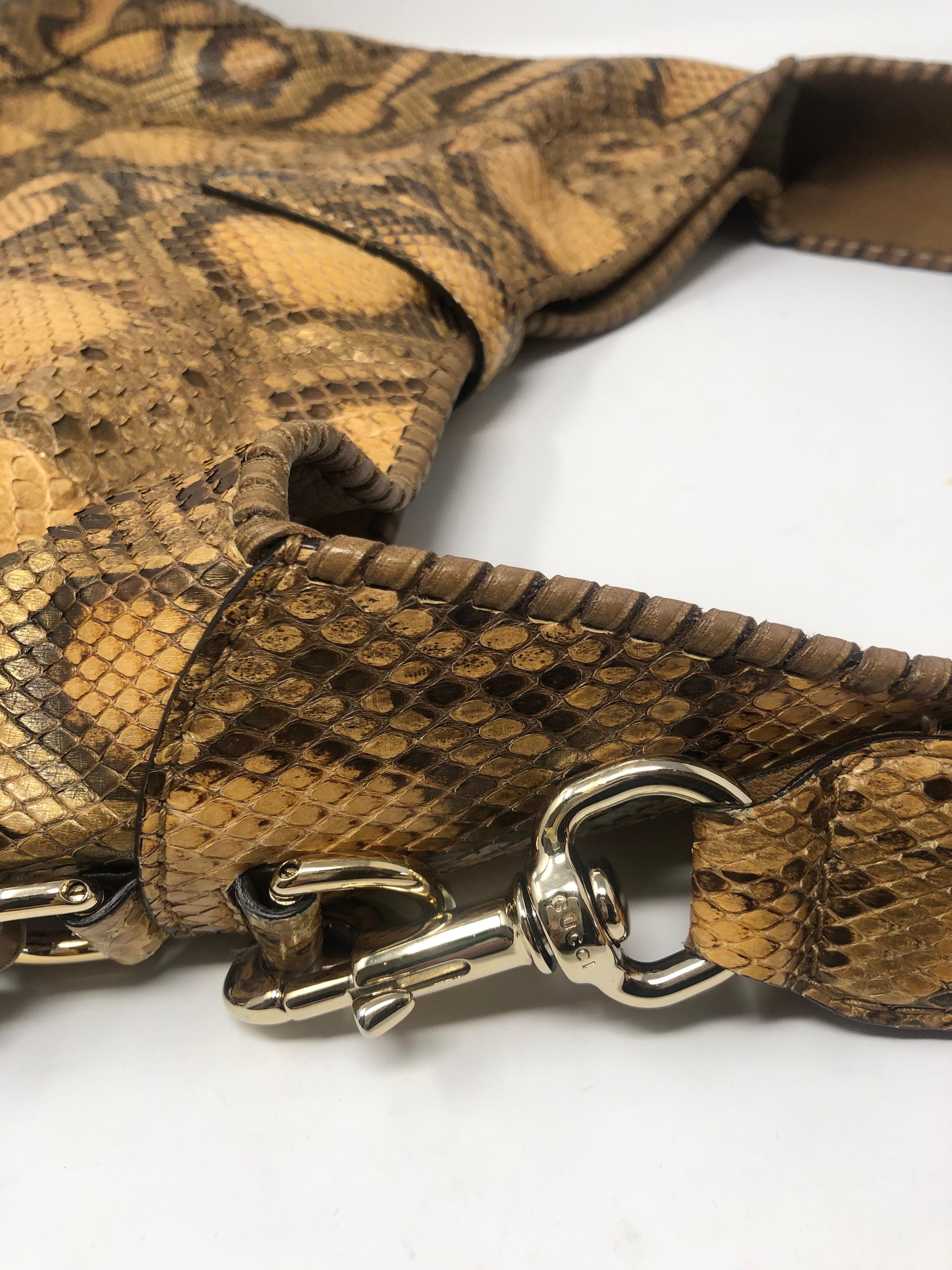 Women's or Men's Gucci Python Hobo Bag