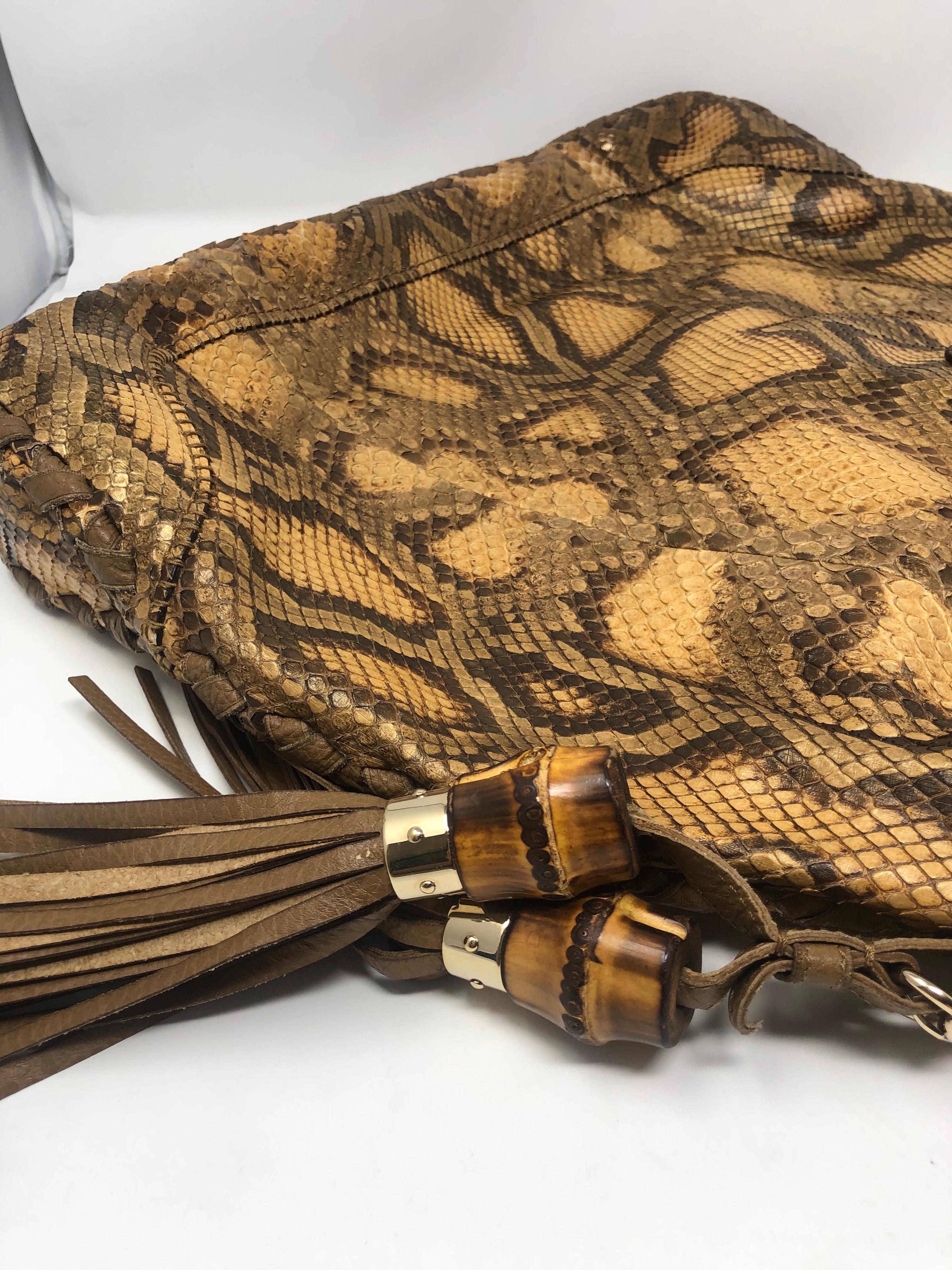 Gucci Python Hobo Bag  1