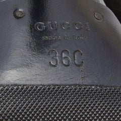 Gucci Python Leather and Mink Fur Crystal Embellished Ankle Wrap Sandals Size 36