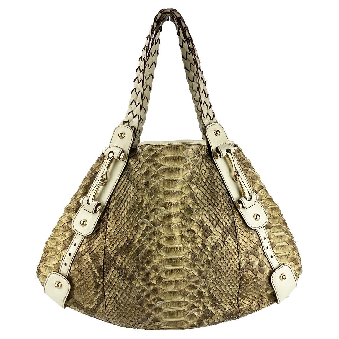 Gucci Python Pelham Shoulder Bag