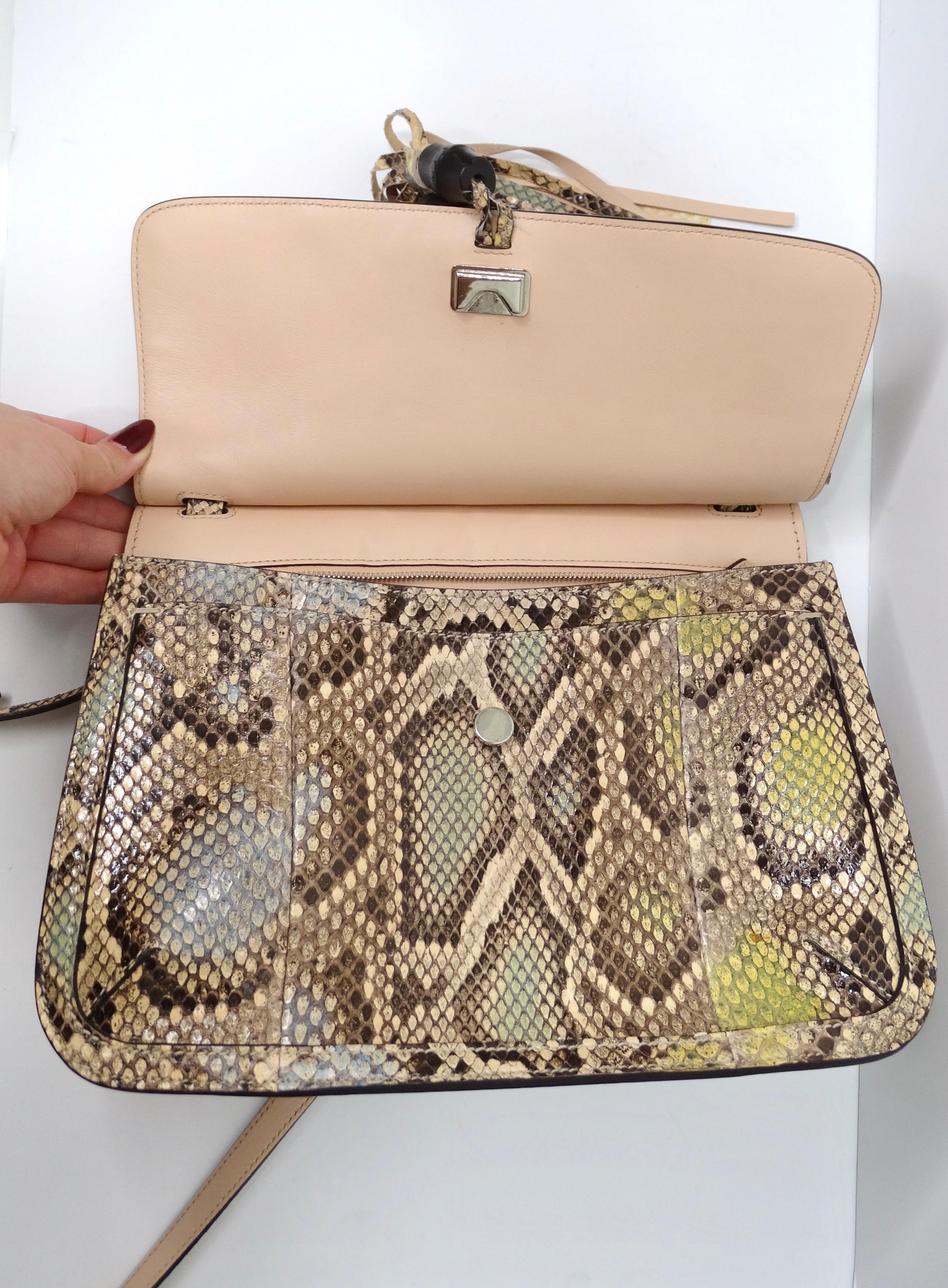 Gucci Python Tassel Crossbody Bag For Sale 1