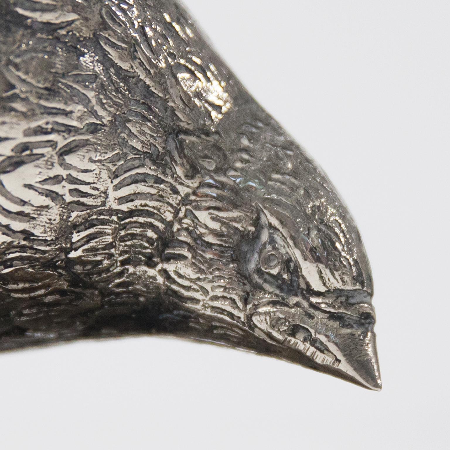 Late 20th Century Gucci Quail Pen Holder 1970s For Sale