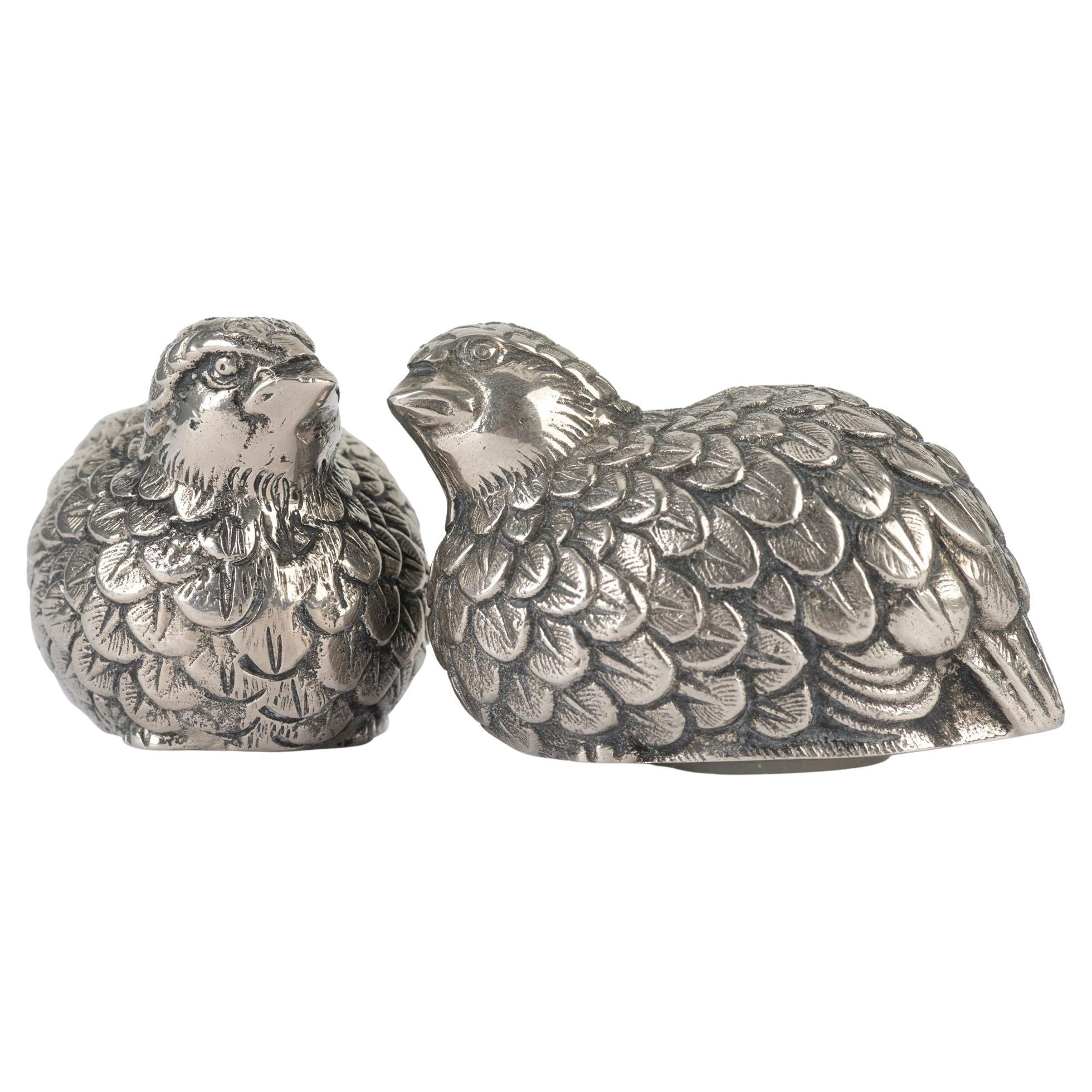 Gucci Quail Salt & Pepper Shakers