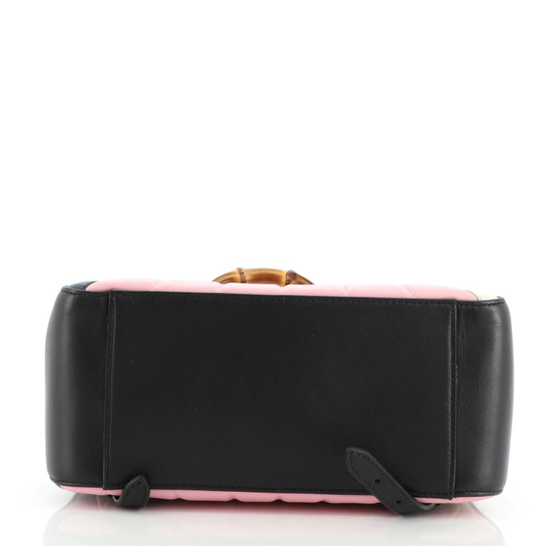 Gucci Queen Margaret Backpack Multicolor Quilted Leather Small at 1stDibs