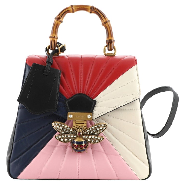 Gucci Queen Margaret Backpack Multicolor Quilted Leather Small at 1stDibs