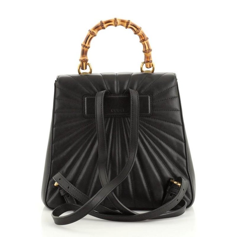 Gucci Queen Margaret Backpack Quilted Leather Small at 1stDibs