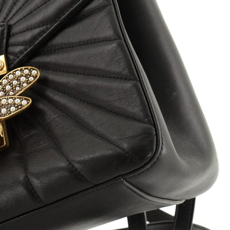 Gucci Queen Margaret Backpack Quilted Leather Small at 1stDibs