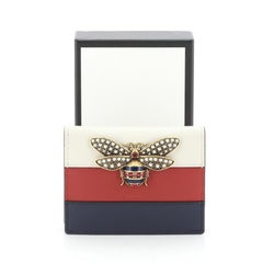Gucci Queen Margaret Card Case Colorblock Leather