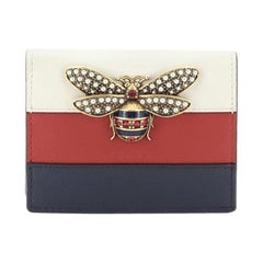 Gucci Queen Margaret Card Case Colorblock cuir