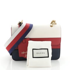 Gucci  Queen Margaret Flap Bag Colorblock Leather Medium