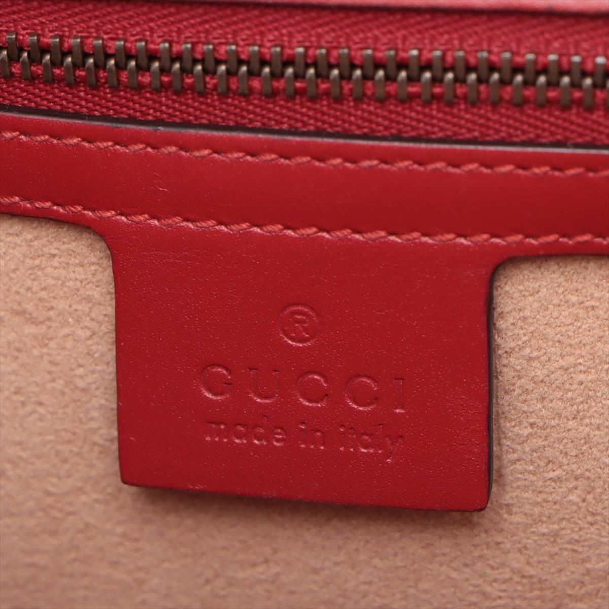Gucci Queen Margaret Leather Shoulder Bag Tricolor 5