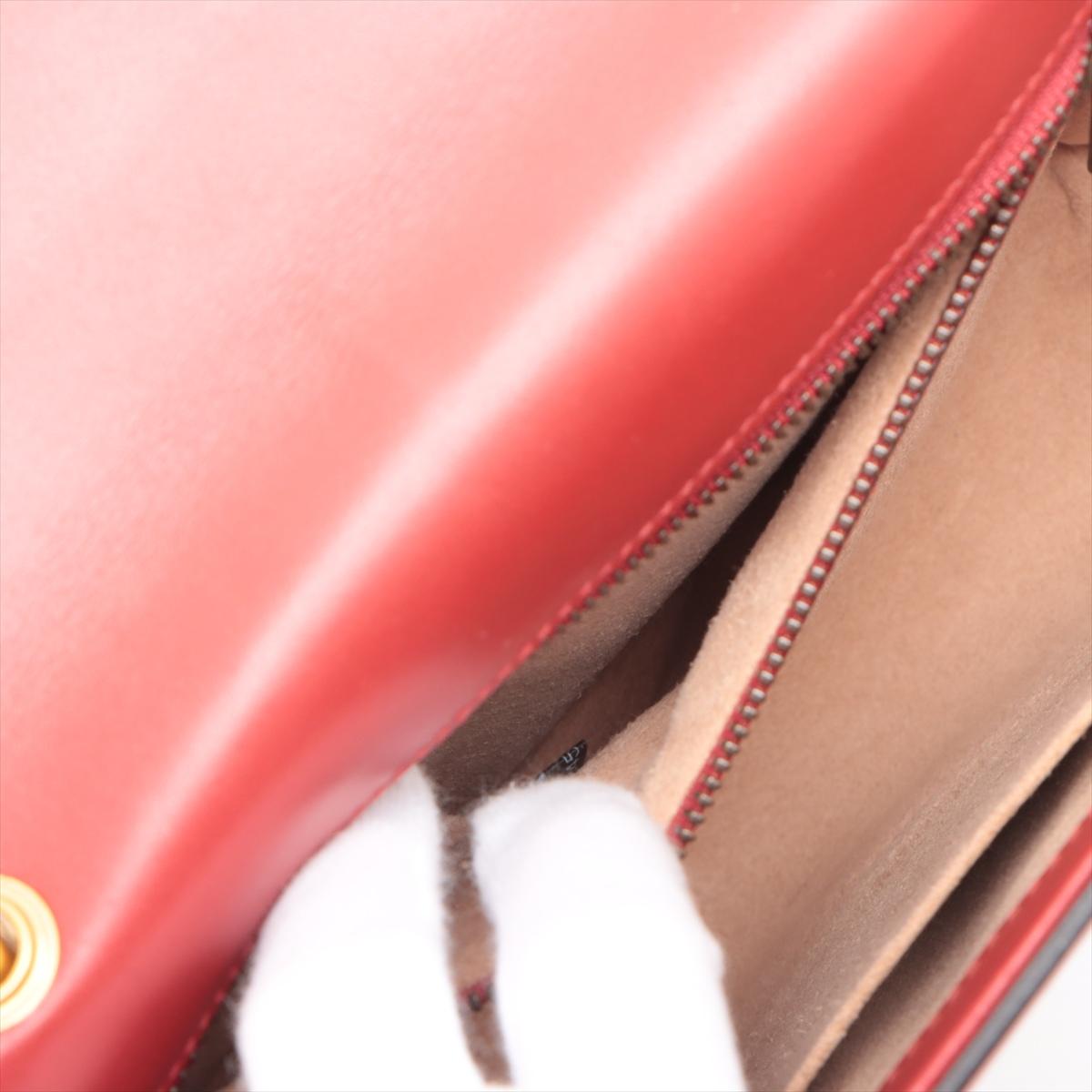 Gucci Queen Margaret Leather Shoulder Bag Tricolor 3