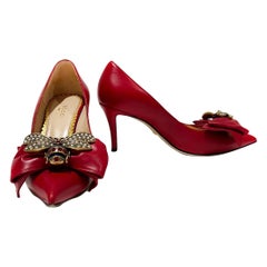 Gucci Queen Margaret Pumps mit Perlen
