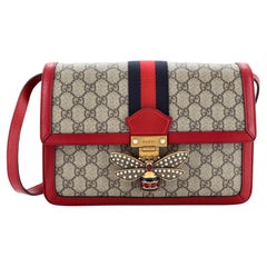 Gucci Queen Margaret Shoulder Bag GG Coated Canvas Medium