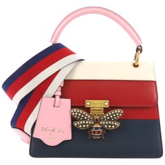 Gucci Queen Margaret Top Handle Bag Colorblock Leather Small
