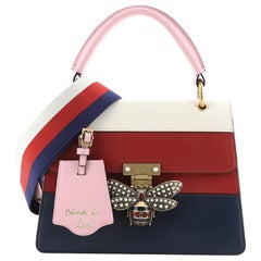 Gucci Queen Margaret Top Handle Bag Colorblock Leather Small