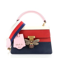 Gucci Queen Margaret Top Handle Bag Colorblock Leather Small at 1stDibs
