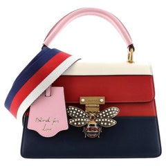 Gucci Queen Margaret Top Handle Bag Colorblock Leather Small