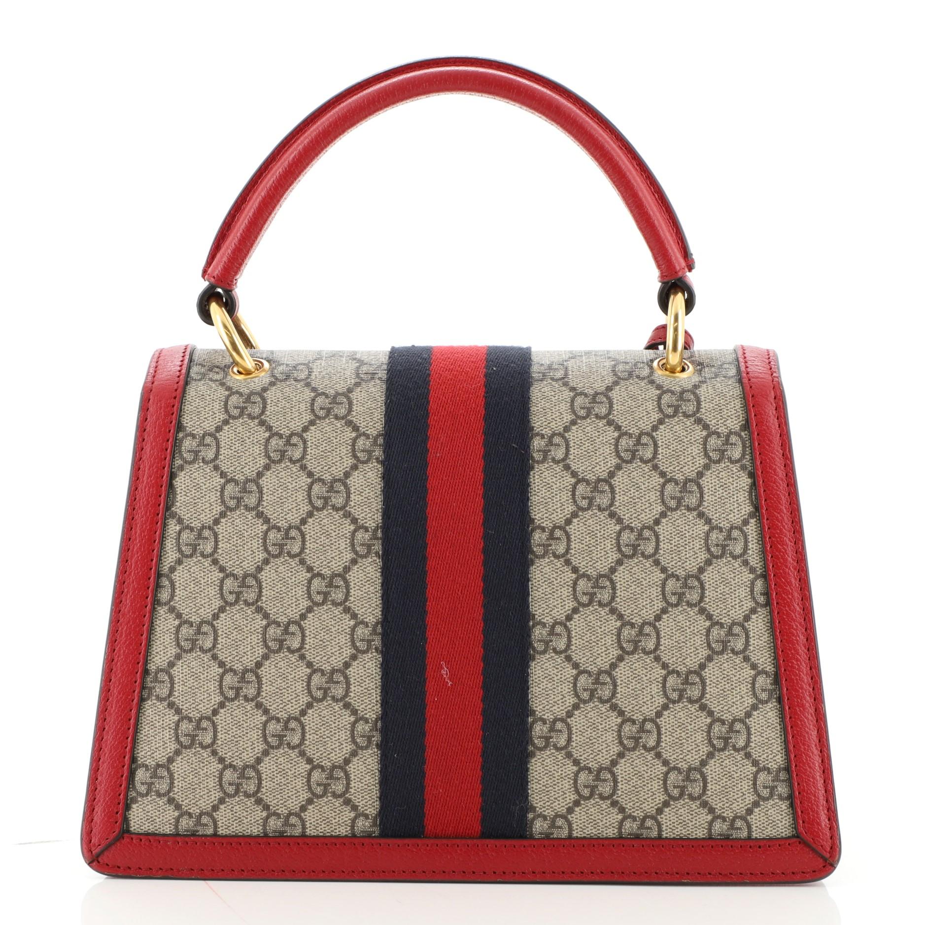 gucci queen margaret bee bag