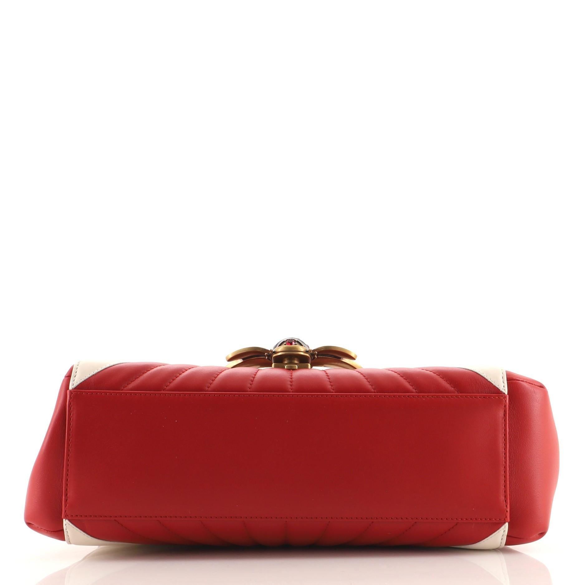 Gucci Queen Margaret Top Handle Bag Multicolor Gestepptes Leder Medium für Damen oder Herren