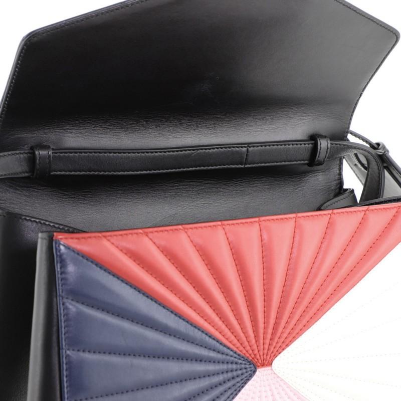 Beige Gucci Queen Margaret Top Handle Bag Multicolor Quilted Leather Medium